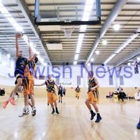 1-7-12. Maccabi Warriors basketball v Mornington. Benji Tamir. Photo: Peter Haskin
