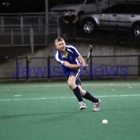 10-9-12. Maccabi veterens hockey defeat Hawthorn in the grand final 2-1. Wayne Levy. Photo: Peter Haskin