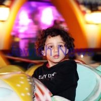 3-10-12. Chabad Youth. Succot at Luna Park, Melbourne. Photo: Peter Haskin