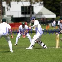 13-10-12. Maccabi Cricket v Powerhouse. Dean Weiner. Photo: Peter Haskin
