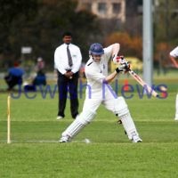 13-10-12. Maccabi Cricket v Powerhouse. Dean Weiner. Photo: Peter Haskin