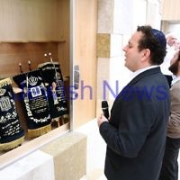 16-12-12. Official opening of the new Central Shul Chabad. Photo: Peter Haskin