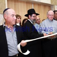 16-12-12. Official opening of the new Central Shul Chabad. Photo: Peter Haskin