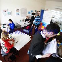 16-11-12. Access Inc. Pop up Cafe. A voctional training cafe to give people with disability a hands on work place training experience. Photo: Peter Haskin