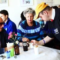 16-11-12. Access Inc. Pop up Cafe. A voctional training cafe to give people with disability a hands on work place training experience. Photo: Peter Haskin