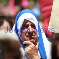 18-11-12. Solidarity rally for Israel. More than 1200 people rallied to show their support for Israel at Princes Park, Caulfield. Photo: Peter Haskin