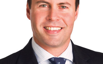 The anti-Semitic tirade was directed at Assistant Treasurer Josh Frydenberg.