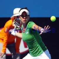 Australian Open Qualifiers 2013. January 10. Kurumi Nara (JPN) def Julia Cohen (USA) (9) 6-0, 6-1. Photo: Peter Haskin