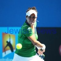 Australian Open Qualifiers 2013. January 10. Kurumi Nara (JPN) def Julia Cohen (USA) (9) 6-0, 6-1. Photo: Peter Haskin