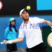 Australian Open Qualifiers 2013. January 12. Dudi Sela (ISR) (3) def Michael Berrer (GER) (17) 4-6 6-2 6-4. Photo: Peter Haskin