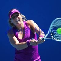 Australian Open Day 2. January 15. Round 1. Shahar Peer (ISR) def Alexandra Panova (RUS) 6-4 1-6 6-3. Photo: Peter Haskin