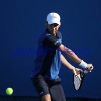 Australian Open 2013. Round 1. JDudi Sela (ISR) lost to Nikolay Davydenko (RUS) 6-3 1-6 5-7 3-6. Photo: Peter Haskin