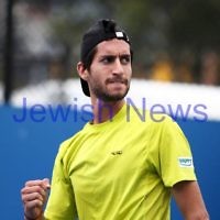 Australian Open 2013. Round 2. Amir Weintraub (ISR) lost to  Philipp Kohlschreiber (GER) [17] 2-6 6-7 4-6. Kohlschreiber.  Photo: Peter Haskin