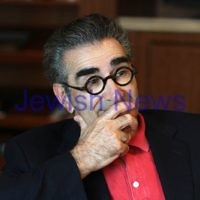 9-3-12. Eugene Levy. Langham Hotel, Melbourne. Photo: Peter Haskin