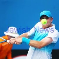 Australian Open 2013. Round 2. Jesse Levine (CAN) lost to  Gilles Simon (FRA) (14) 2-6 6-3 7-6 6-2.   Photo: Peter Haskin