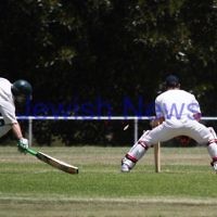 5-1-13. Cricket. Maccabi v Parkville at Parkville. Photo: Peter Haskin