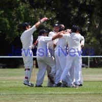 5-1-13. Cricket. Maccabi v Parkville at Parkville. Photo: Peter Haskin