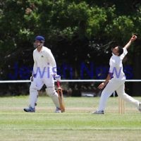5-1-13. Cricket. Maccabi v Parkville at Parkville. Photo: Peter Haskin