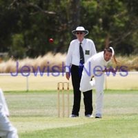 5-1-13. Cricket. Maccabi v Parkville at Parkville. Photo: Peter Haskin
