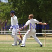 5-1-13. Cricket. Maccabi v Parkville at Parkville. Photo: Peter Haskin