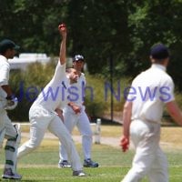 5-1-13. Cricket. Maccabi v Parkville at Parkville. Photo: Peter Haskin