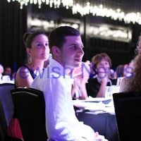 6-3-13. UIA Gala Dinner. Peninsula, Docklands.  Gilad Shalit. Photo: Peter Haskin