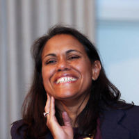 23-5-13. 19th Maccabiah fund raising dinner. Brighton International. Guest speaker Olympic 400m gold medalist Cathy Freeman. Photo: Peter Haskin.