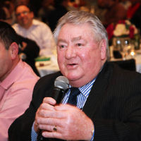 23-5-13. 19th Maccabiah fund raising dinner. Brighton International.  Champion jockey Roy Higgins. Photo: Peter Haskin