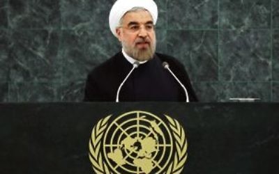 Iranian President Hassan Rouhani.