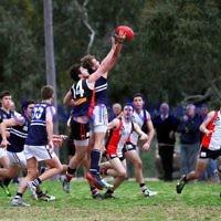 24-8-13. AJAX defeated Caulfield Grammarians by 73 points in the final match of the season. Photo: Peter Haskin