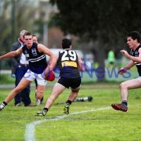 24-8-13. AJAX defeated Caulfield Grammarians by 73 points in the final match of the season. Brad Caplan. Photo: Peter Haskin
