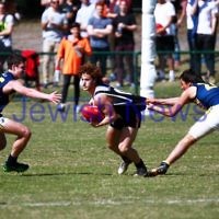 15-9-13. AJAX U 19 grand final versus Whitefriars at Trevor Barker Oval, Sandringham. AJAX were defreated by Whitefriars by 8 points in extra time. Scores were level at half time and full time.  Photo: Peter Haskin