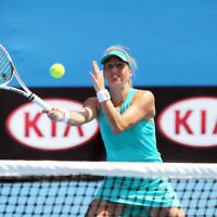 17-1-14. Womens doubles. Round 2. Shahar Peer (ISR)/Silvia Soler-Espinosa (ESP) def Su-Wei Hsieh (TPE) [2]/Shuai Peng (CHN) [2] 7-5 3-6 6-4. Photo: Peter Haskin