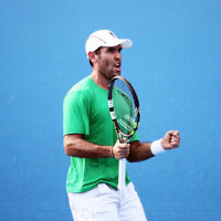 14-1-14. Australian Open 2014. Mens Singles Round 1. Wayne Odesnik (USA) lost to Vincent Millot (FRA) 7-5 4-6 6-7(4) 6-1 6-3 . Photo: Peter Haskin 14-1-14. Australian Open 2014. Mens Singles Round 1. Wayne Odesnik (USA) lost to Vincent Millot (FRA) 7-5 4-6 6-7(4) 6-1 6-3 . Photo: Peter Haskin