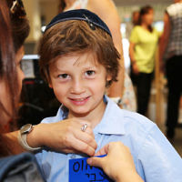 31-1-14. Mount Scopus GBH. First day of school 2014. Photo: Lochlan Tangas