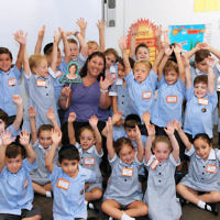 31-1-14. Mount Scopus GBH. First day of school 2014. Photo: Lochlan Tangas