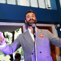 6-11-13. JIFF Melbourne 2013.  Eddie Tamir. Opening of the Jewish International Film Festival at the Classic Cinema, Elsternwick. Photo: Peter Haskin