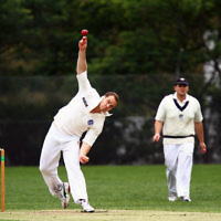 10-11-13. Cricket. AJAX first XI v Monash at Monash University. Zev Aron. Photo: Peter Haskin