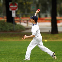10-11-13. Cricket. AJAX first XI v Monash at Monash University. Photo: Peter Haskin