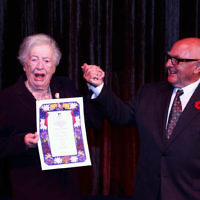 2013 JCCV Volunteer Awards. Alexandra Theatre, Monash University. Photo: Peter Haskin