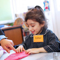 30-1-14. Beth Rivkah Ladies College. First Day of school. photo: Peter Haskin