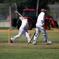 2-2-14. Maccabi Cricket First XI v South Yarra. Gary Smorgon Oval. Photo: Peter Haskin 2-2-14. Maccabi Cricket First XI v South Yarra. Gary Smorgon Oval. Photo: Peter Haskin