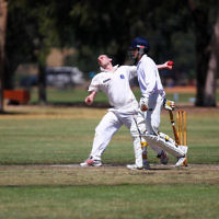 2-2-14. Maccabi Cricket First XI v South Yarra. Gary Smorgon Oval. Photo: Peter Haskin 2-2-14. Maccabi Cricket First XI v South Yarra. Gary Smorgon Oval. Photo: Peter Haskin