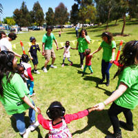 17-11-13. Mitzvah Day 2013. Jewish Aid Australia co ordinated many activities at Caulfield Park with the Sudanese community . Photo: Peter Haskin 17-11-13. Mitzvah Day 2013. Jewish Aid Australia co ordinated many activities at Caulfield Park with the Sudanese community . Photo: Peter Haskin