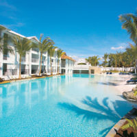 The lagoon at Peppers Beach Club in Port Douglas.