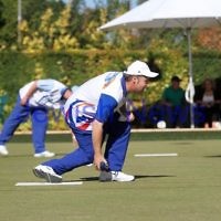 23-2-14. Victorian Jewish Lawn Bowls Championships. Caulfield Park Lawn Bowls Club. Runner up, Jason Kurta. Photo: Peter Haskin 23-2-14. Victorian Jewish Lawn Bowls Championships. Caulfield Park Lawn Bowls Club. Runner up, Jason Kurta. Photo: Peter Haskin