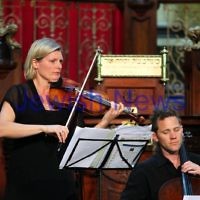 25-2-14. Australian Chamber Orchestra. Melbourne Hebrew Congregation. Toorak Shul. Photo: Peter Haskin