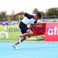 4-4-14. Australian Athletics Championships. Lakeside Stadium, Albert Park. Photo: Peter Haskin