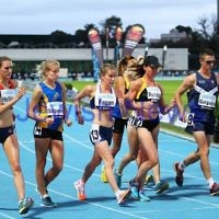 4-4-14. Australian Athletics Championships. Lakeside Stadium, Albert Park. Photo: Peter Haskin