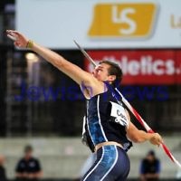 4-4-14. Australian Athletics Championships. Lakeside Stadium, Albert Park. Photo: Peter Haskin